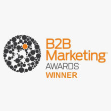 B2B Marketing Award winner!