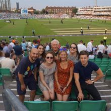 Team night out at the cricket
